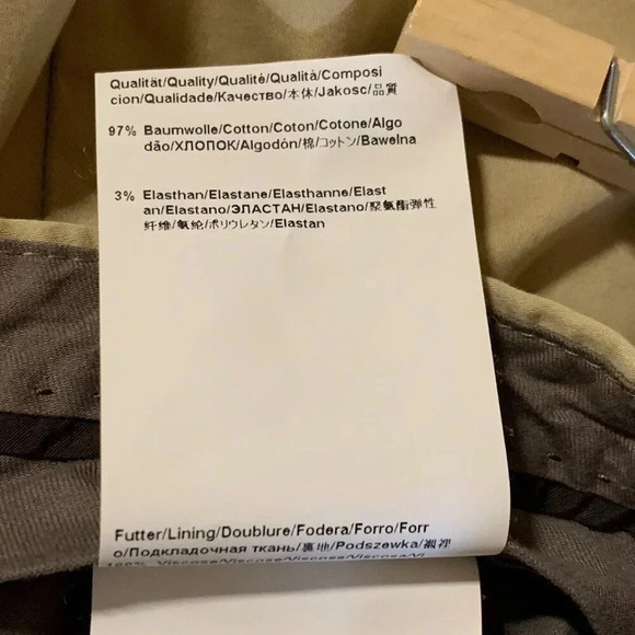 Boss Hugo Boss Men's Sharp1 Cotton Classic Chino Pants SIze 32 - Picture 10 of 14